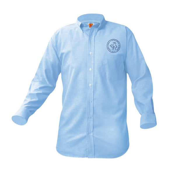 8137-SPES Youth LS Oxford Shirt